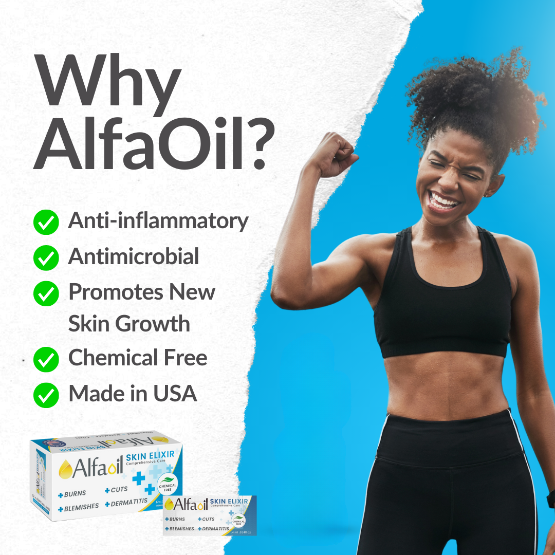 AlfaOil Skin Elixir 12 Individual Use Pouches (12 x .014 fl oz)